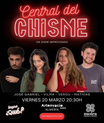 IMPRO COMEDIA- CENTRAL DEL CHISME en Almería