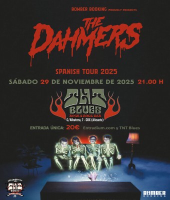 THE DAHMERS EN TNT BLUES, COX! en Alicante/Alacant
