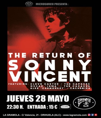 SONNY VINCENT en LA GRAMOLA en Alicante/Alacant