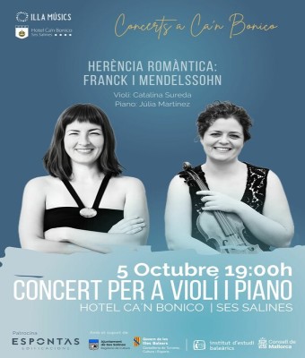 HERÈNCIAROMÀNTICA: Franck i Mendelssohn en Balears, Illes