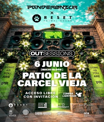 RESET x PANDEMONIUM OUT SESSIONS LA CARCEL VIEJA en Murcia