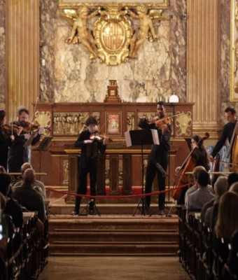 Concierto de Navidad en la Basílica de La Mercè en Barcelona