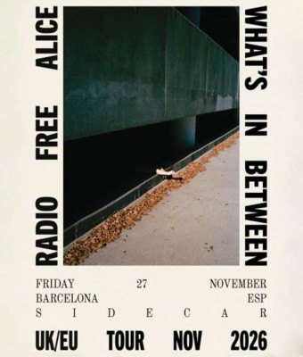 Radio Free Alice en Sala Sidecar, Barcelona 2026