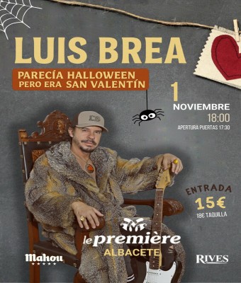 Luis Brea en Albacete.