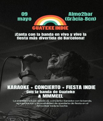 Guateke indie en Barcelona