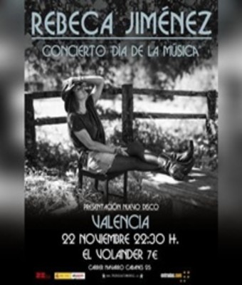 Rebeca Jiménez en VALENCIA