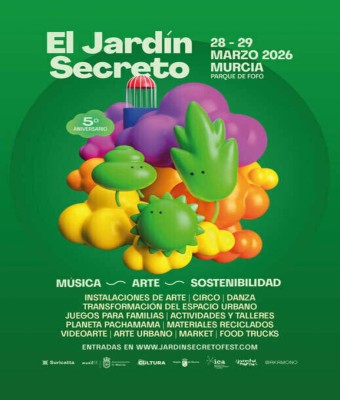Entradas con descuento para El Jardín Secreto 2026 en Murcia