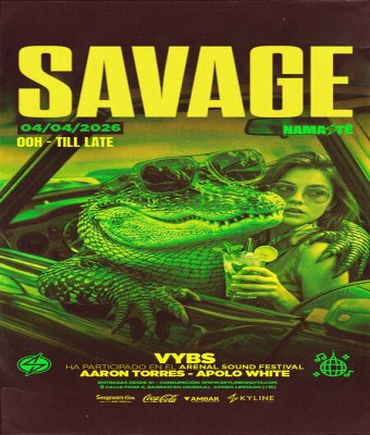 SAVAGE - 4 ABRIL en Huesca