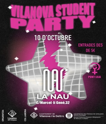 Vilanova Student Party 2025 en Barcelona