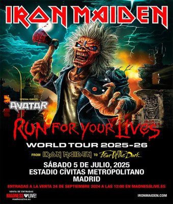 Concierto de Iron Maiden en Madrid