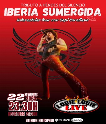 Iberia Sumergida con Copi Corellano en Louie Louie Live Estepona  en Málaga