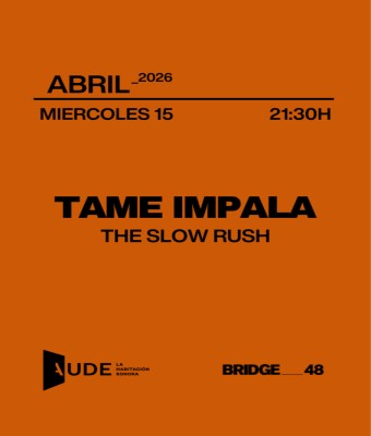 Tame Impala, The Slow Rush · AUDE listening session en Barcelona