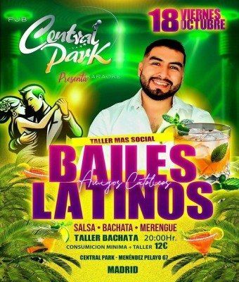 Taller de Baile Salón - Latino - Nic@s y Amigos Católicos 17/01 en Madrid