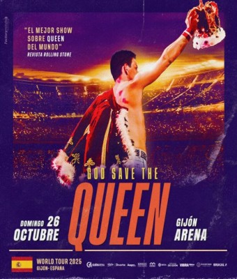 GOD SAVE THE QUEEN - Tributo a Queen - 26 de octubre 2025 en Asturias