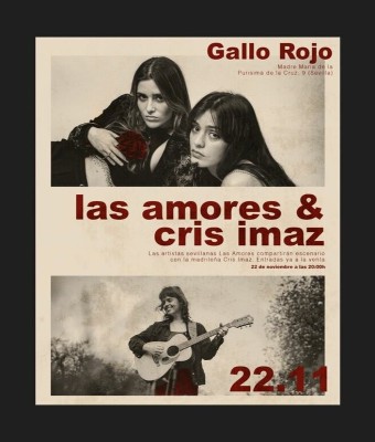 Las Amores & Cris Imaz en Sevilla