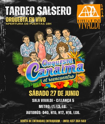 ORQUESTA CANAIMA - EL REENCUENTRO en Barcelona
