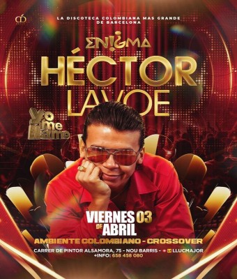 ENIGMA · VIERNES 3ABR26 en Barcelona