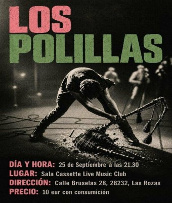 Los Polillas en el Cassette  en Madrid