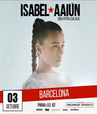 Isabel Aaiún en Barcelona