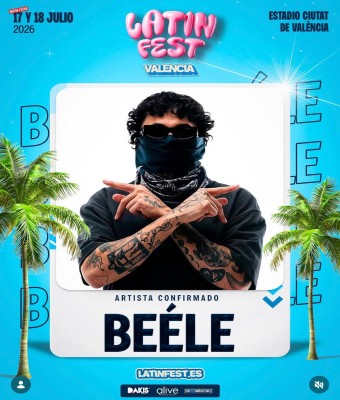 Beéle en Valencia 2026 - Latin Fest