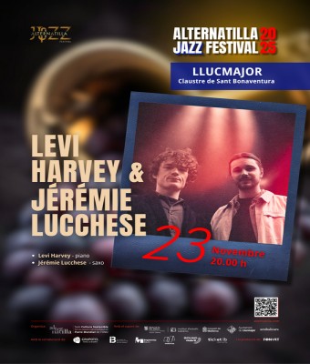 Alternatilla Jazz Fest 25 - Levi Harvey & Jérémie Lucchese - Llucmajor en Balears, Illes