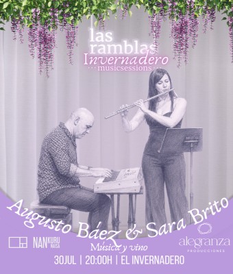 Dúo Augusto Báez & Sara Brito  InvernaderoMusicSession en Palmas, Las