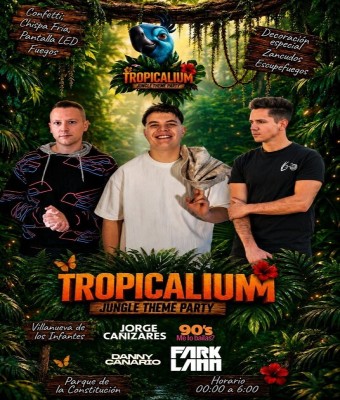 AUTOBUSES VIERNES 21 INFANTES TROPICALIUM FEST en Ciudad Real