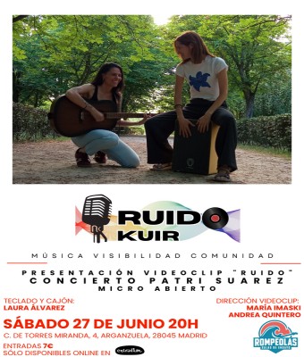 PATRI SUÁREZ: RUIDO KUIR en Madrid