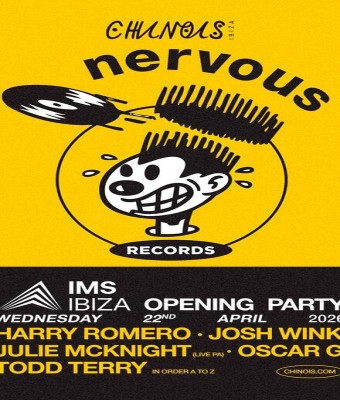Nervous Records: Todd Terry, Josh Wink, Oscar G, Harry Romero en Ibiza