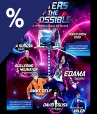 Edama presents MASTERS OF THE IMPOSSIBLE en LOGROÑO