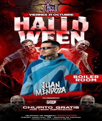 VIERNES 31 OCTUBRE - HALLOWEEN Party - Rey de Copas Cártama en Málaga