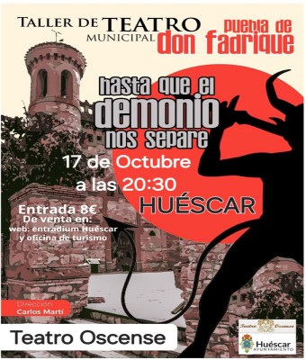 TEATRO, OBRA "HASTA QUE EL DEMONIO NOS SEPARE" en Granada