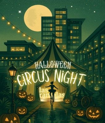 Halloween Circus Night  Las Ramblas Centro  Nankurunaisa en Palmas, Las