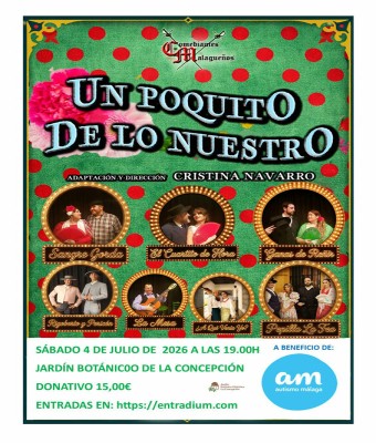 OBRA DE TEATRO "UN POQUITO DE LO NUESTRO" en Málaga