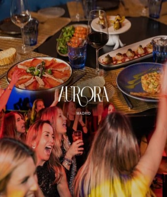 Aurora Live: Cena & Concierto con POP MANÍA en Madrid