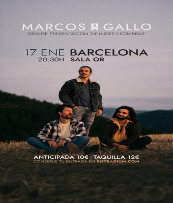 Marcos Gallo en Barcelona (con banda)