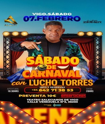 Carnaval del Humor con Lucho Torres en Pontevedra