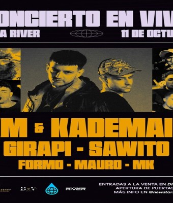XM & Kademaik,  Girapi, Sawito, Formo, Mauro y MK en Barcelona
