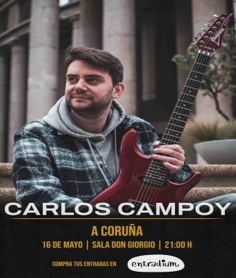 Carlos Campoy "The Electric Guitar Experience" - Sala Don Giorgio - A Coruña en Coruña, A
