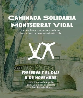 Caminada Solidària Montserrat Vidal en Barcelona