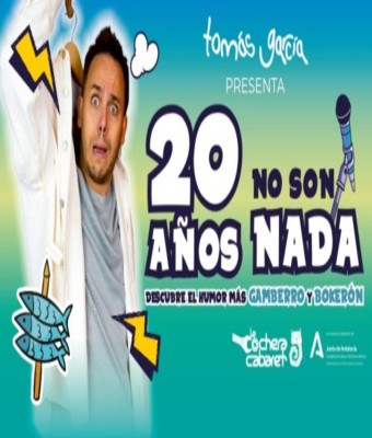 TOMÁS GARCÍA "20 AÑOS NO SON NADA" en Málaga