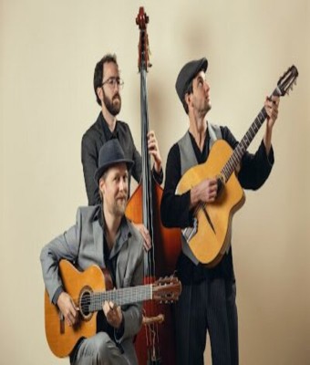 JULIEN CHANAL & SLALOM GYPSY JAZZ TRIO (jazz manouche, gypsy jazz, world music) en Barcelona