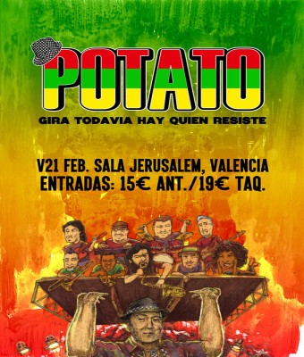 POTATO BANDA  en Valencia/València