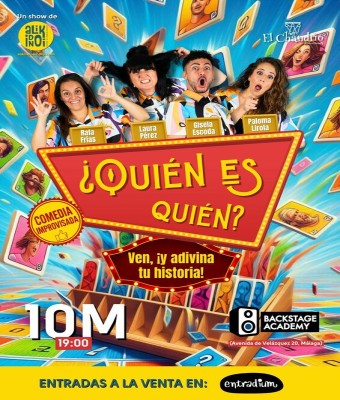 ¿Quién es quién? - Impro Show en Málaga Mayo 26