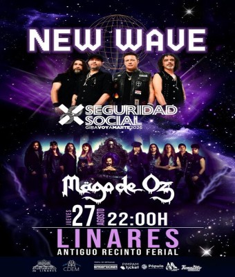 NEW WAVE - SEGURIDAD SOCIAL & MAGO DE OZ en Jaén