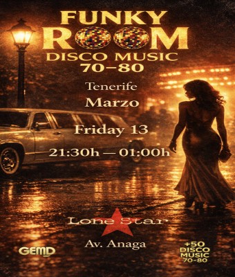 Funky Room Disco Music - Shine edition en Santa Cruz de Tenerife
