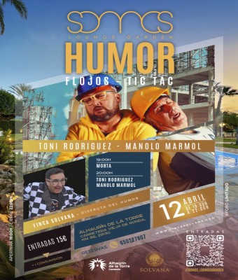 "SOMOS HUMOR" CON TONI RODRÍGUEZ, MANOLO MÁRMOL Y EL MORTA en Málaga