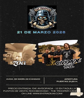 CONCIERTO ZOA + CIVIDADE HILL en Pontevedra