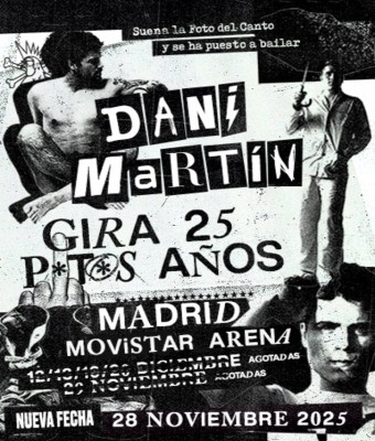Dani Martín - Gira 25 P*t*s Años en Madrid