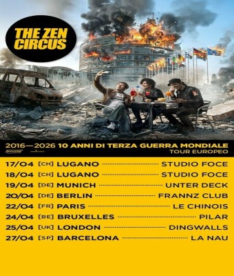 Zen Circus en Barcelona